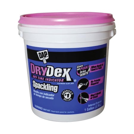 Dap DryDex Ready to Use White Spackling Compound, 1 gal DA6143